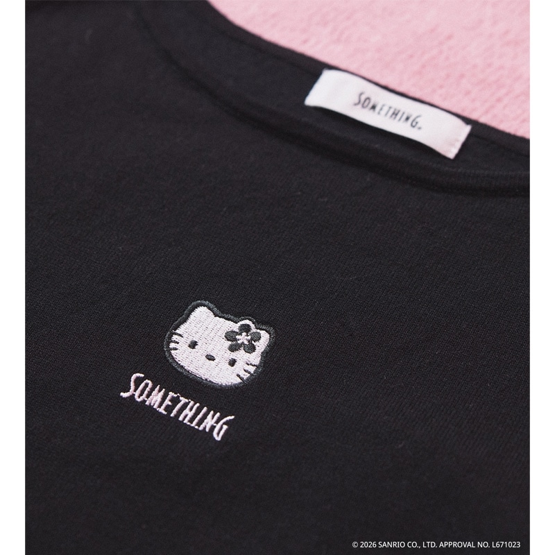 7/31まで】SOMETHING サムシング HELLO KITTY ハローキティ 刺しゅう