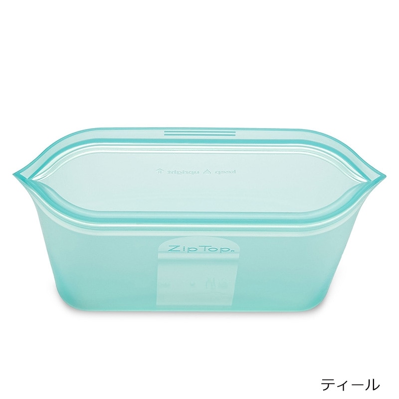 ZIPTOP ジップトップ バッグ サンドイッチ(ティール): 通常| プラザ