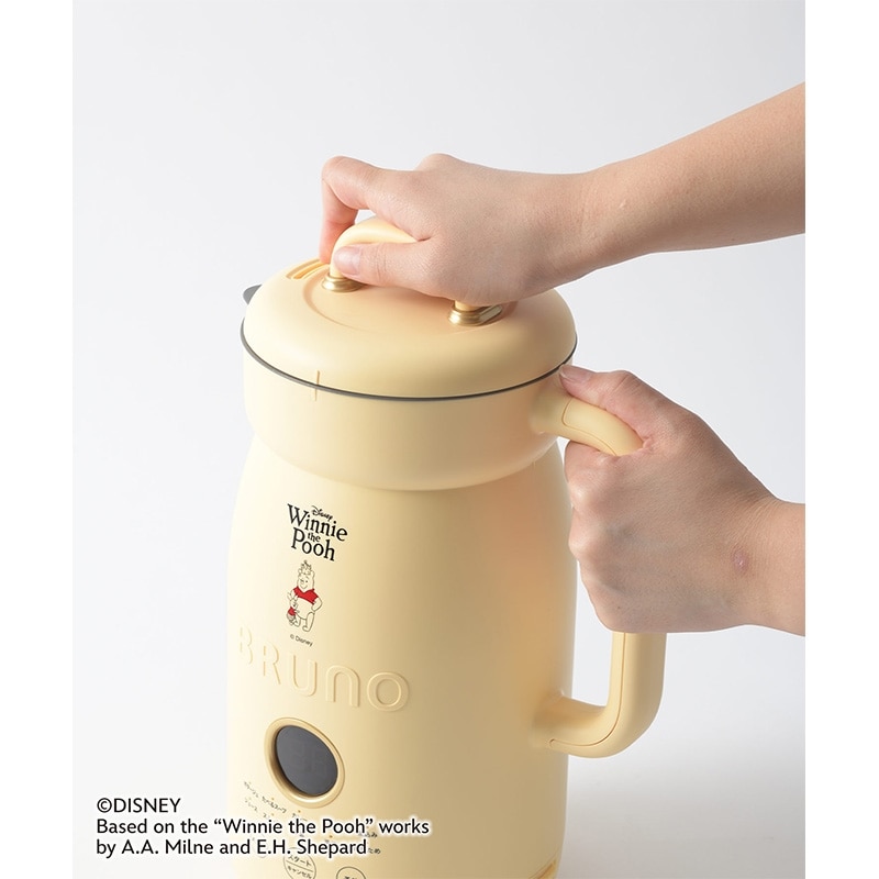 BRUNO ブルーノ Pooh オートクックポット 1.0L ハニーイエロー