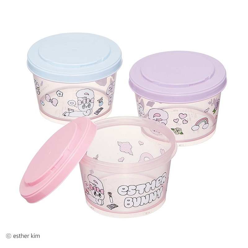 Esther Bunny エスターバニー ジョイント式保存容器3個セット(保存容器