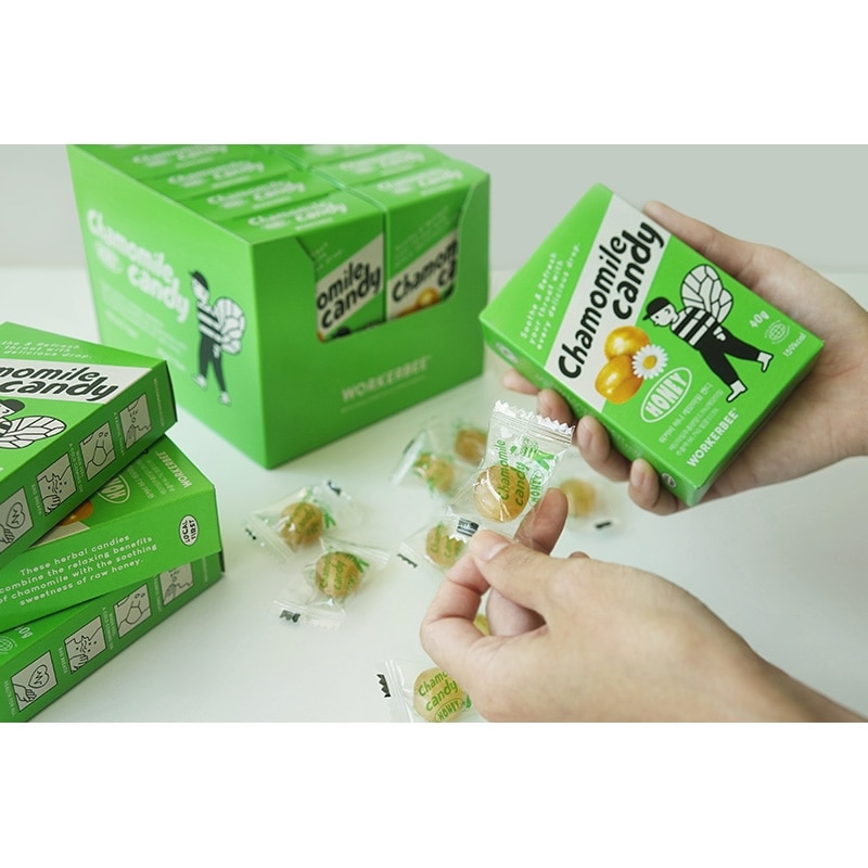 WORKERBEE ワーカービー はちみつカモミールキャンディ(はちみつ