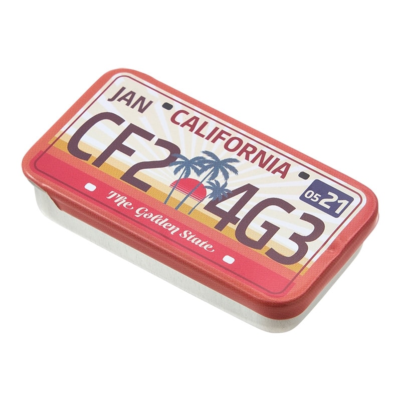 EUREKA エウレカ ミニナンバープレート缶 ※アソートの為種類はえらべ