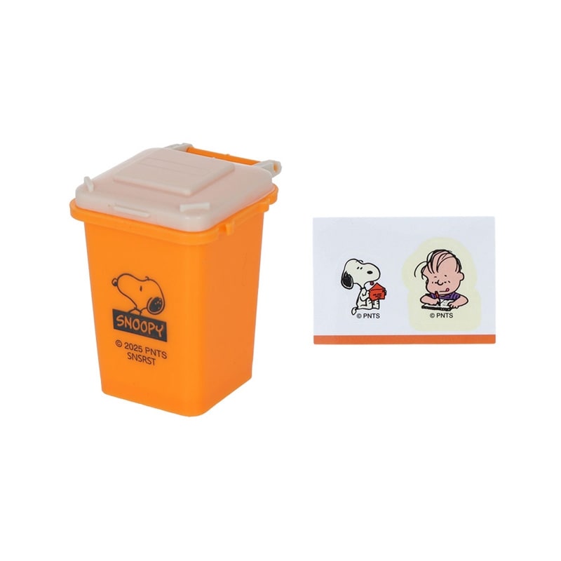 スヌーピー PEANUTS ミニチュアダストボックス フェイバリット