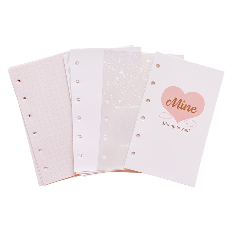 Mine ミニ6 システム手帳 バインダーセット(ライトピンク): 通常