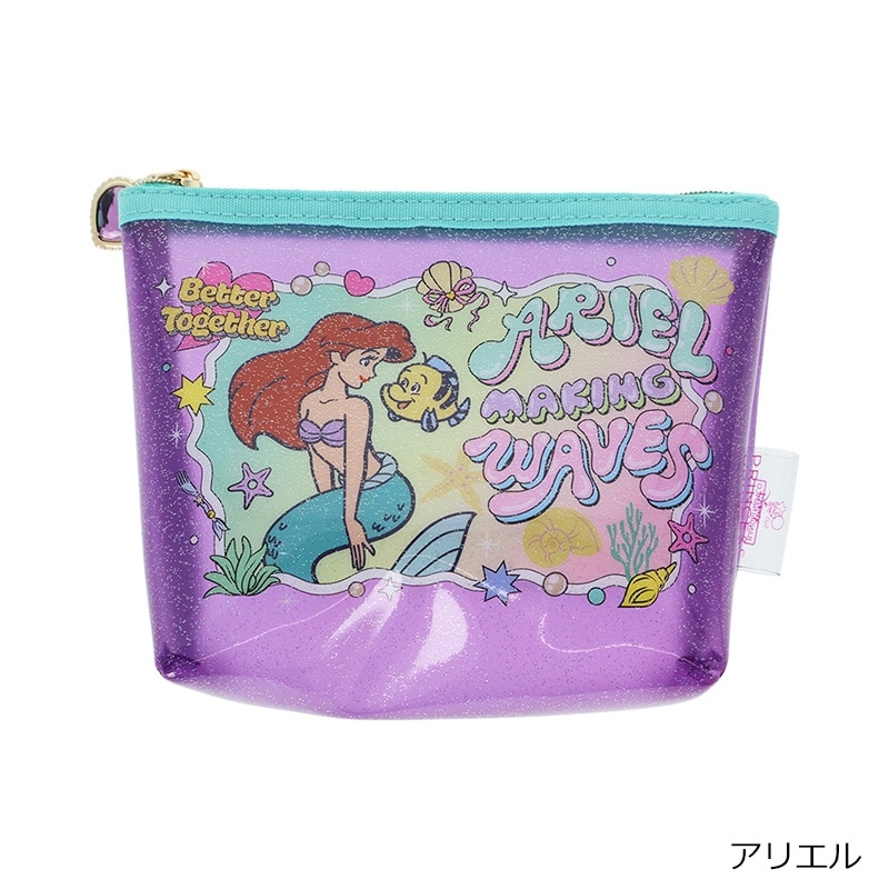 Disney(ディズニー) ディズニープリンセス クリアラメポーチ(集合