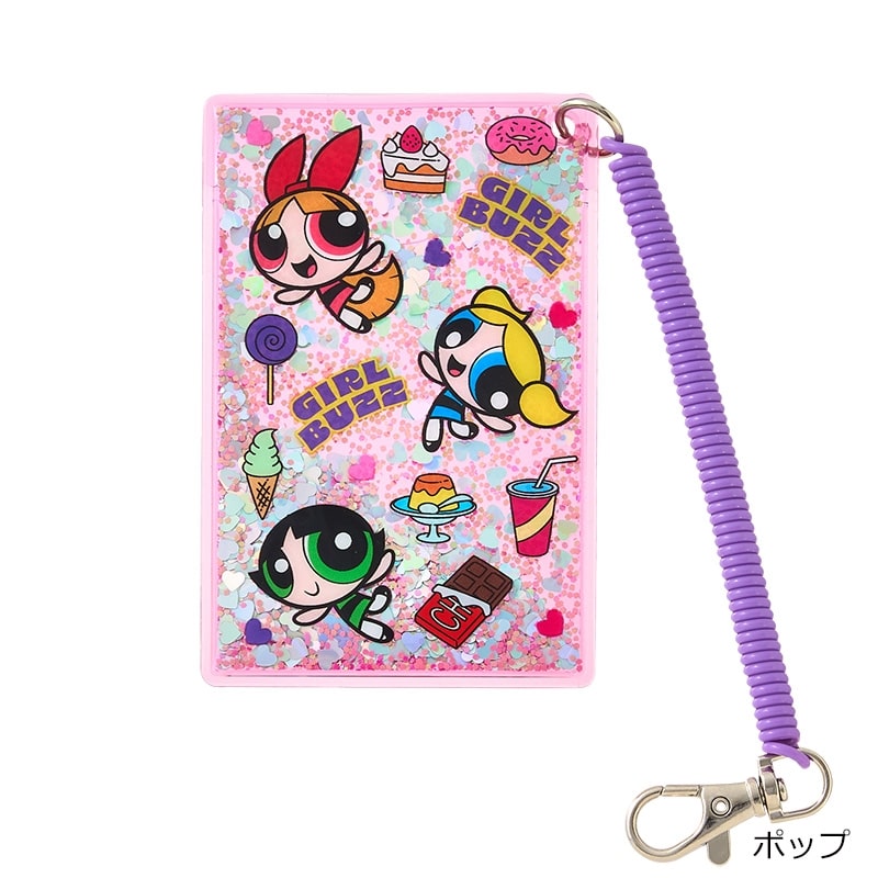 THE POWERPUFF GIRLS パワーパフ ガールズ クリアパスケース(フラワー