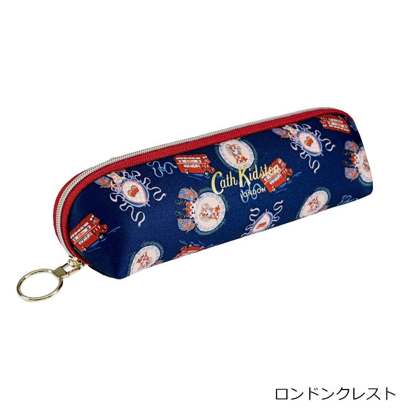 Cath Kidston キャスキッドソン ペンケース(ボタンブロックフローラル