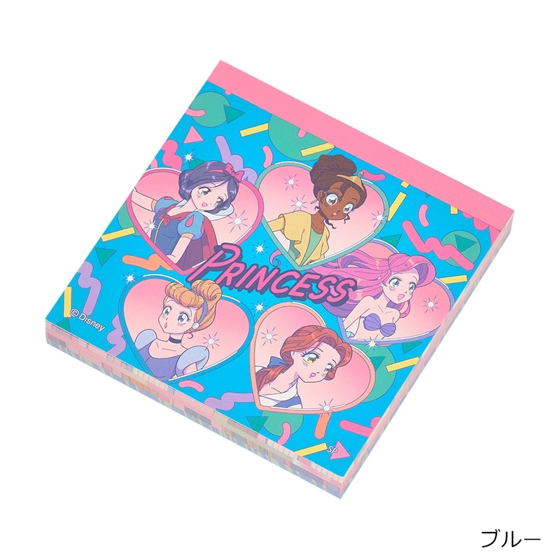 Disney(ディズニー) ディズニープリンセス スクエアメモ(ピンク): 通常