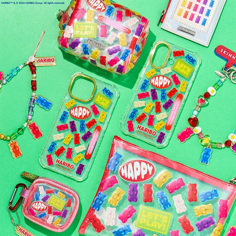 SKINNYDIP スキニーディップ HARIBO ハリボー ワイヤレスイヤホン
