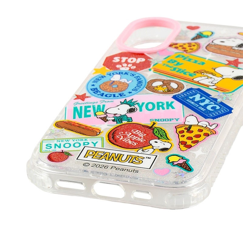 SKINNYDIP スキニーディップ スヌーピー PEANUTS iPhone17用ケース