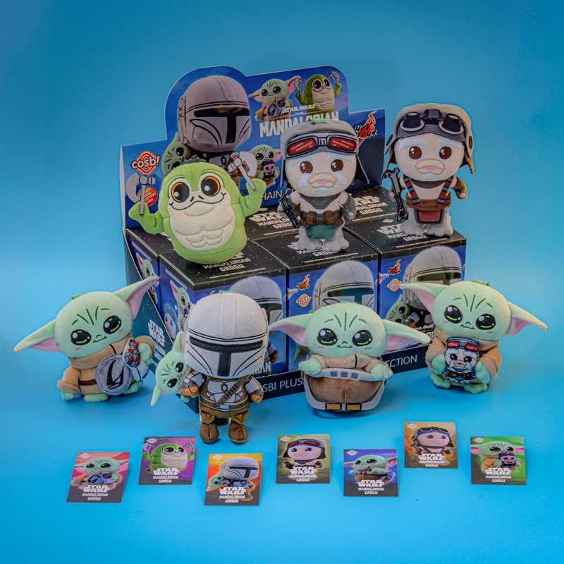 新品　コスビ　Cosbi スターウォーズ　グローグー　キーチェーン Cosbi コスビ STAR WARS スター・ウォーズ マンダロリアン・アンド