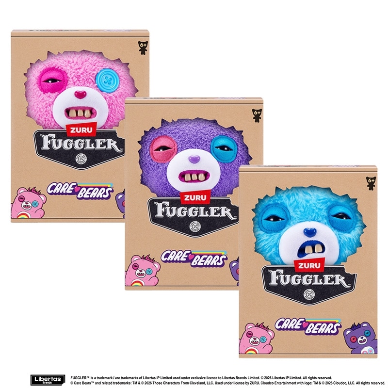 ファグラー　fuggler ケアベア　コラボ　ぬいぐるみ　日本未発売　セット Care Bears ケアベア FUGGLER ファグラー ぬいぐるみ(チアベア): 通常