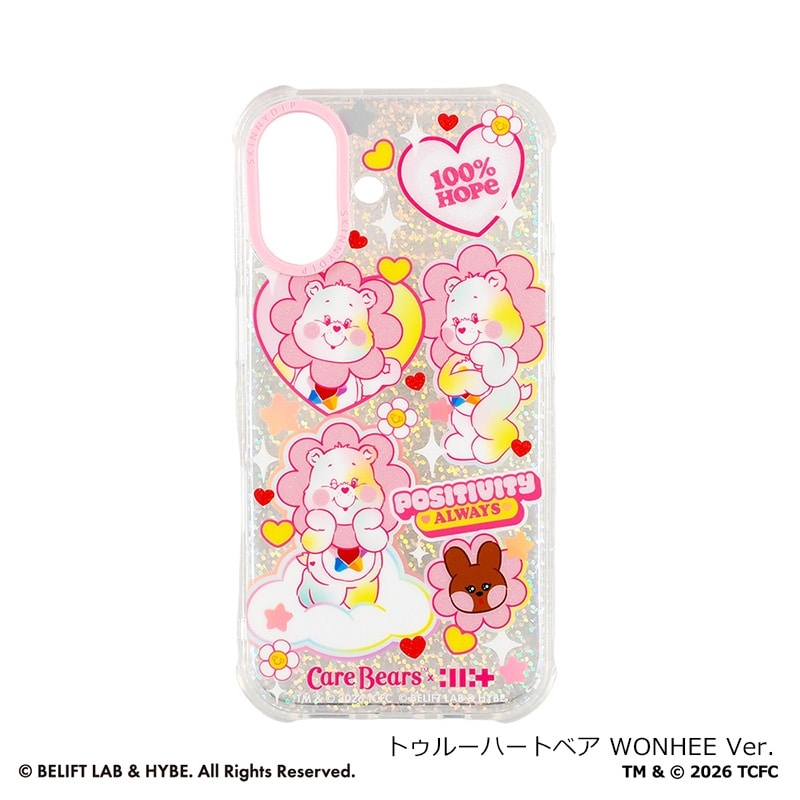 SKINNYDIP スキニーディップ Care Bears ケアベア × ILLIT iPhone16用