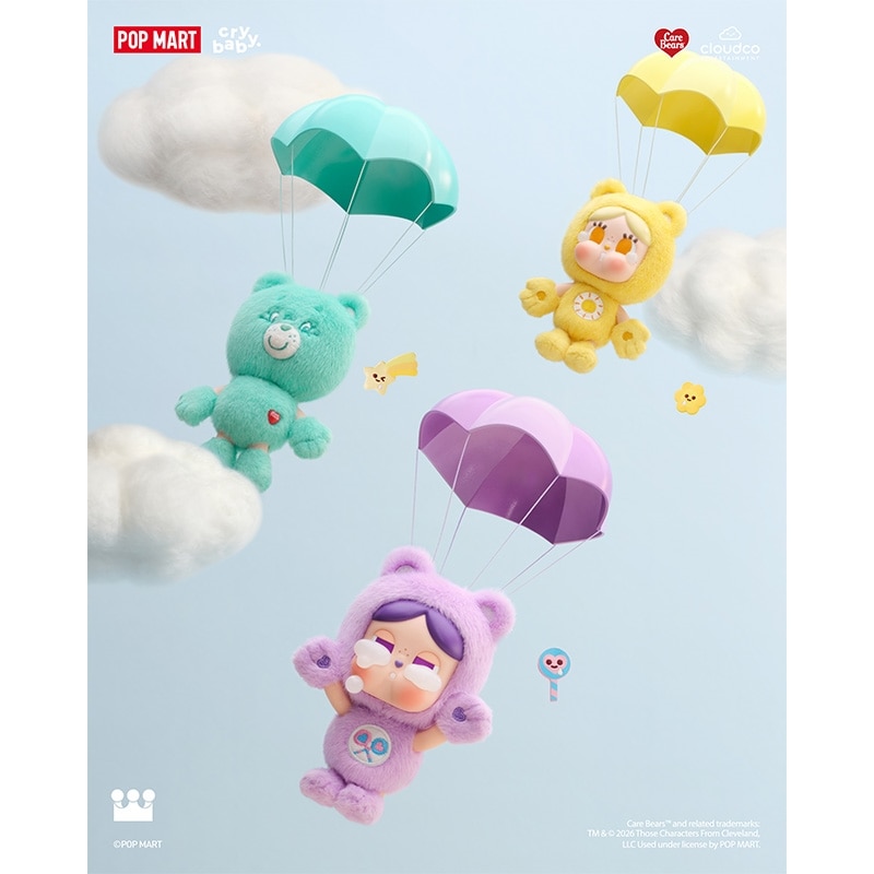 POP MART ポップマート CRY BABY × Care Bears ケアベア ぬいぐるみ