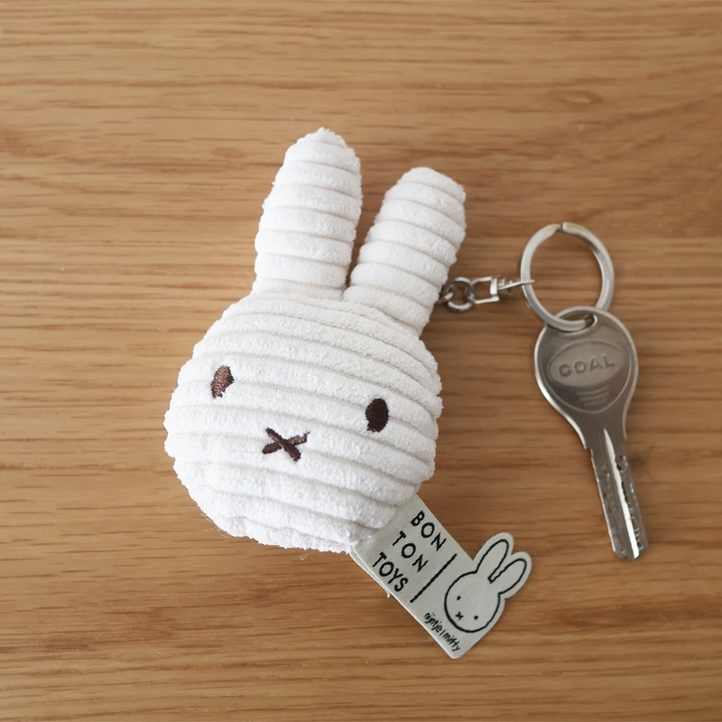 ミッフィー Miffy フラットキーチェーン(バタークリーム): 通常