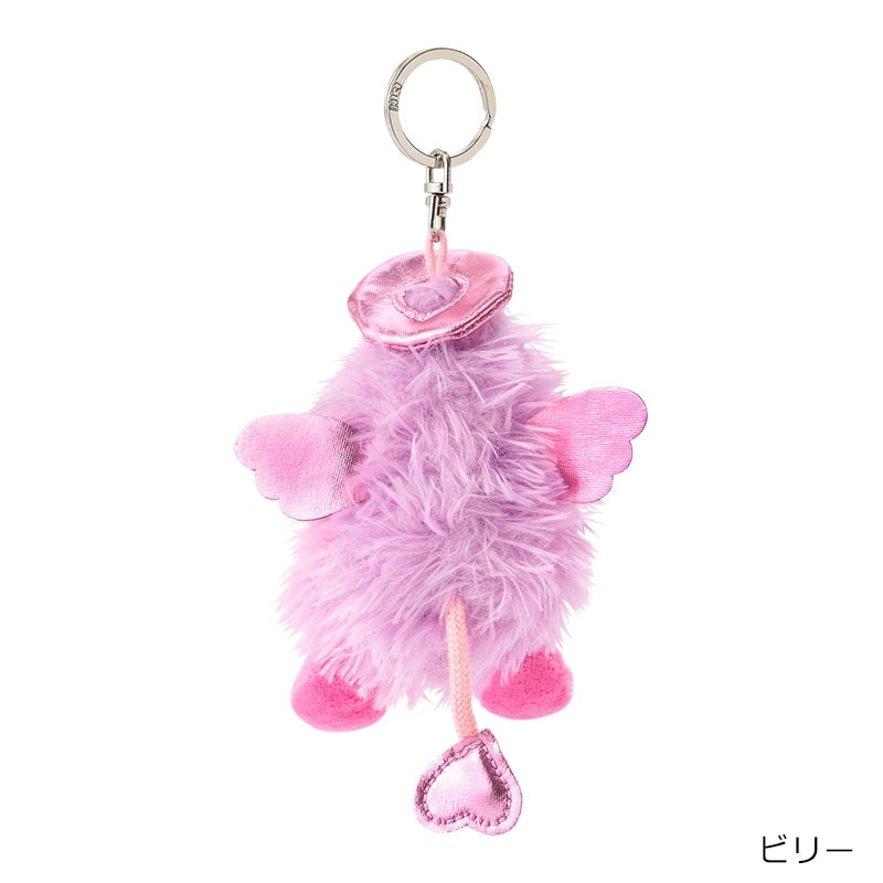ニキ NICI ぬいぐるみキーリング エンジェル(キャット): 通常| プラザ