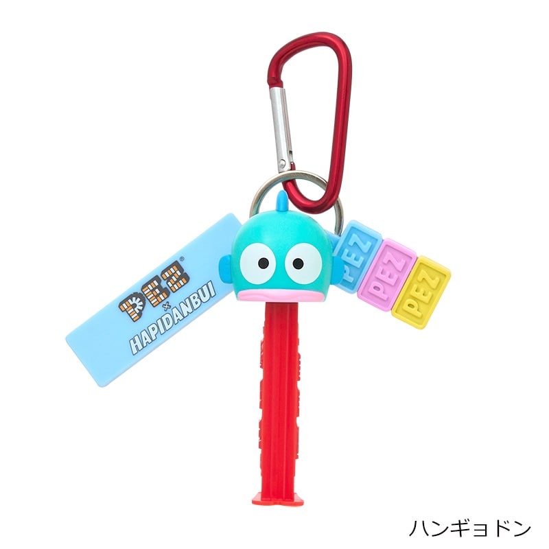 PEZ(ペッツ)×はぴだんぶい カラビナキーリング(ポチャッコ): 通常