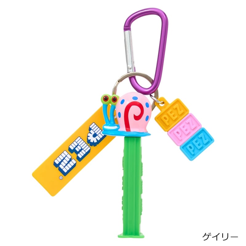 SpongeBob SquarePants スポンジ・ボブ PEZ ペッツ カラビナキーリング