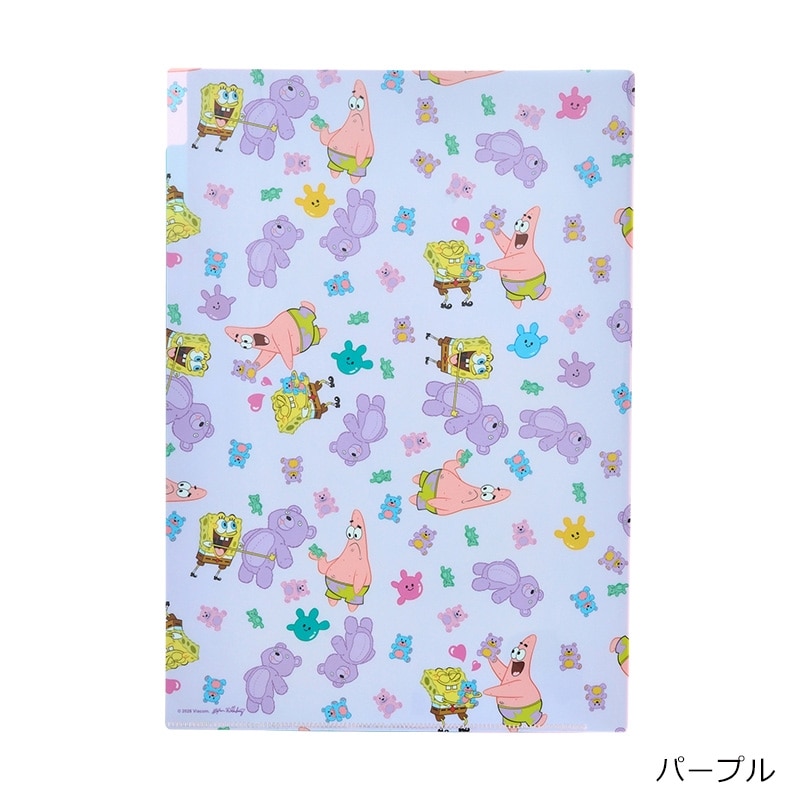 SpongeBob SquarePants スポンジ・ボブ クリアファイルA4 GLOVE WORLD