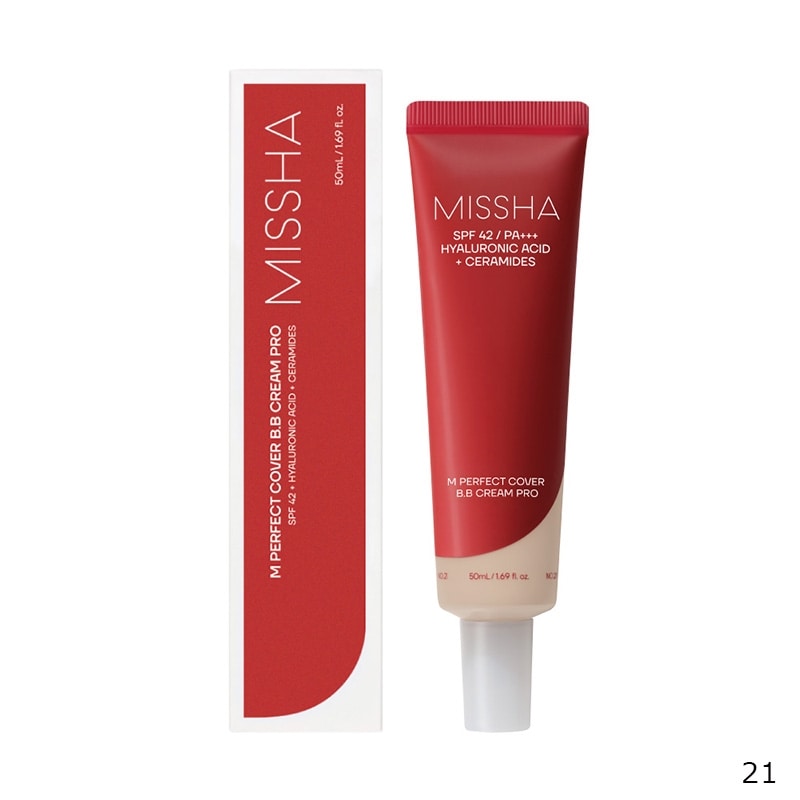 MISSHA ミシャ MパーフェクトカバーBBクリームプロ 50mL(19): 通常