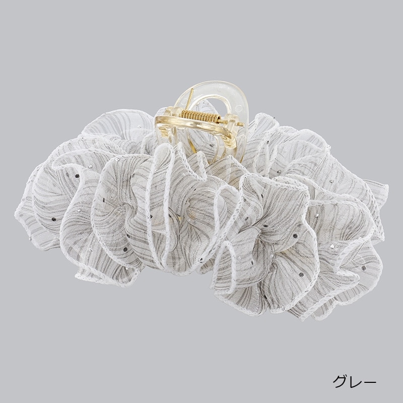 Flowering フラワーリング ヘアクリップ HHC0581(ベージュ): 通常