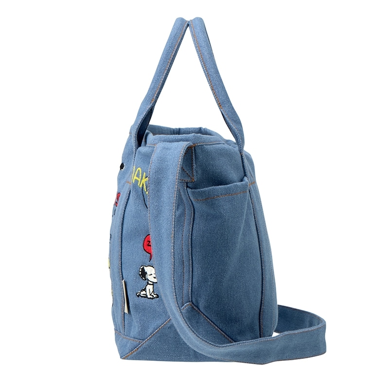 スヌーピー PEANUTS ROOTOTE ルートート デリ刺しゅうトートバッグ 
