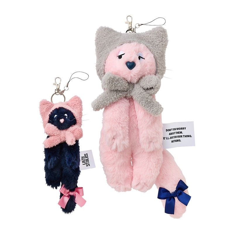 Lazy Styles レイジースタイルズ Lozie マスコットキーリング（Beanie