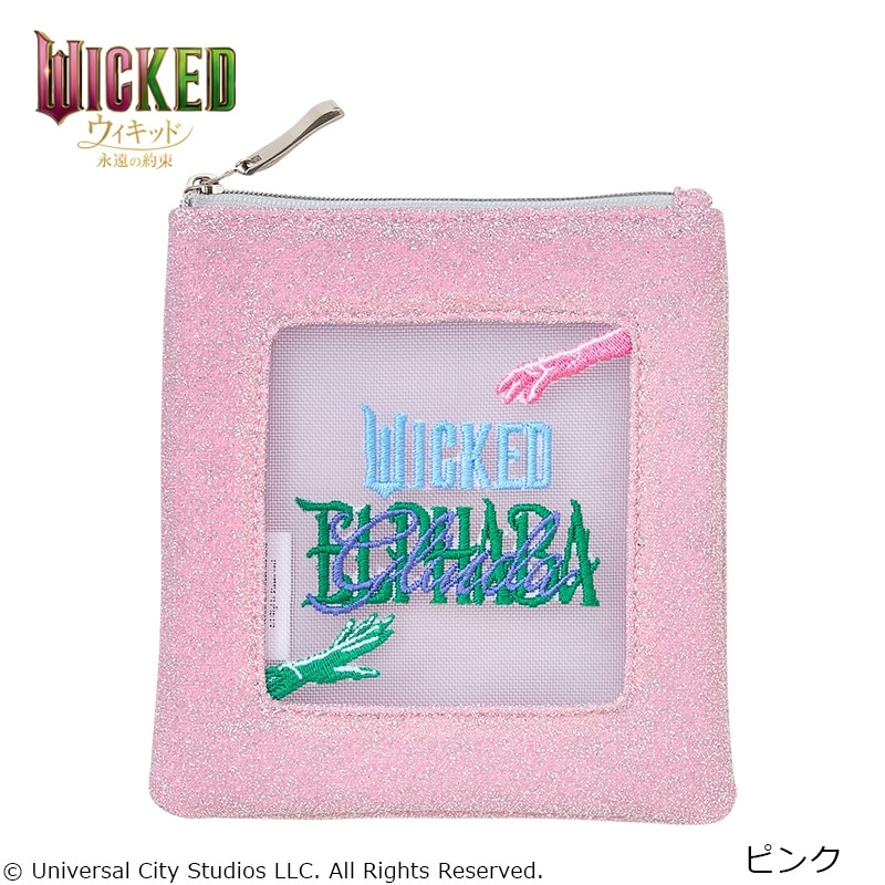 WICKED / ウィキッド 永遠の約束 スクエアメッシュポーチ(シルバー