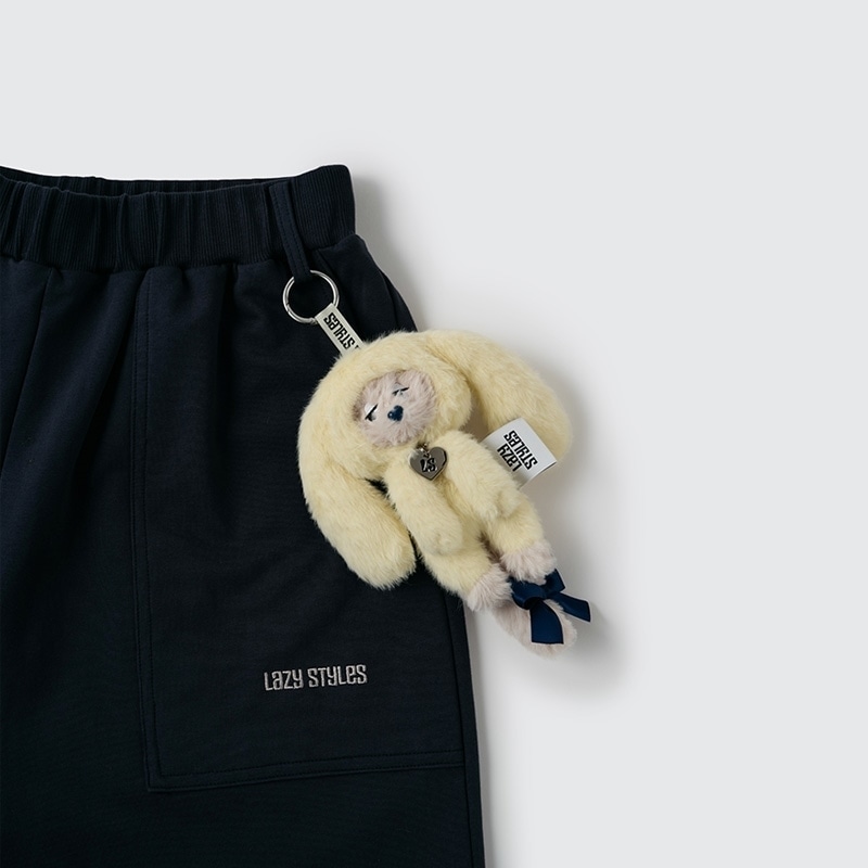 Lazy Styles レイジースタイルズ Lozie マスコットキーリング Yellow