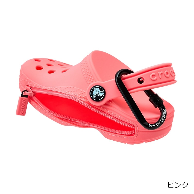 crocs クロックス クラシック クロッグ ポーチ バッグ チャーム(ブルー