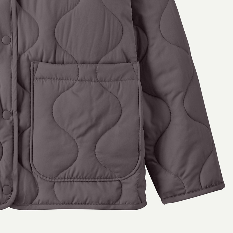Patagonia パタゴニア キッズ キルテッド パファー(May Grey): 通常