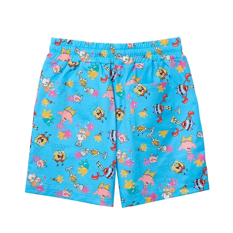 SpongeBob SquarePants スポンジ・ボブ アロハショートパンツ(ピンク