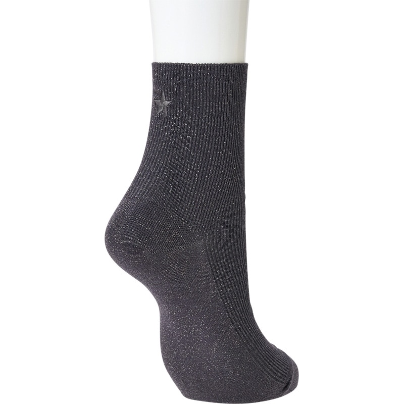 THE SOX クールラメ ソックス 2足セット(ブルー/チャコール): 通常