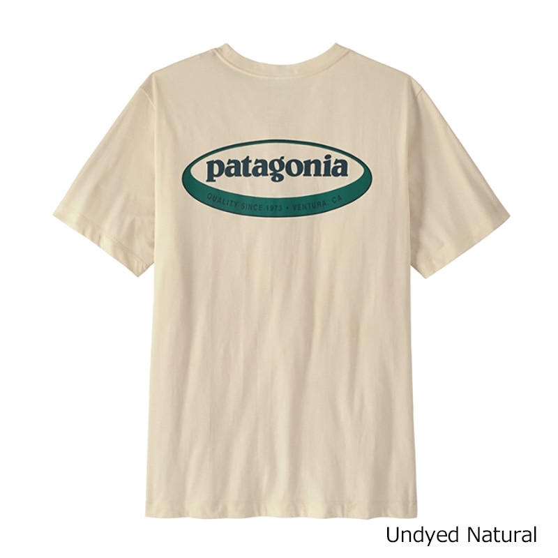 Patagonia パタゴニア メンズ・'95 オーバル・ロゴ・Tシャツ(New Navy