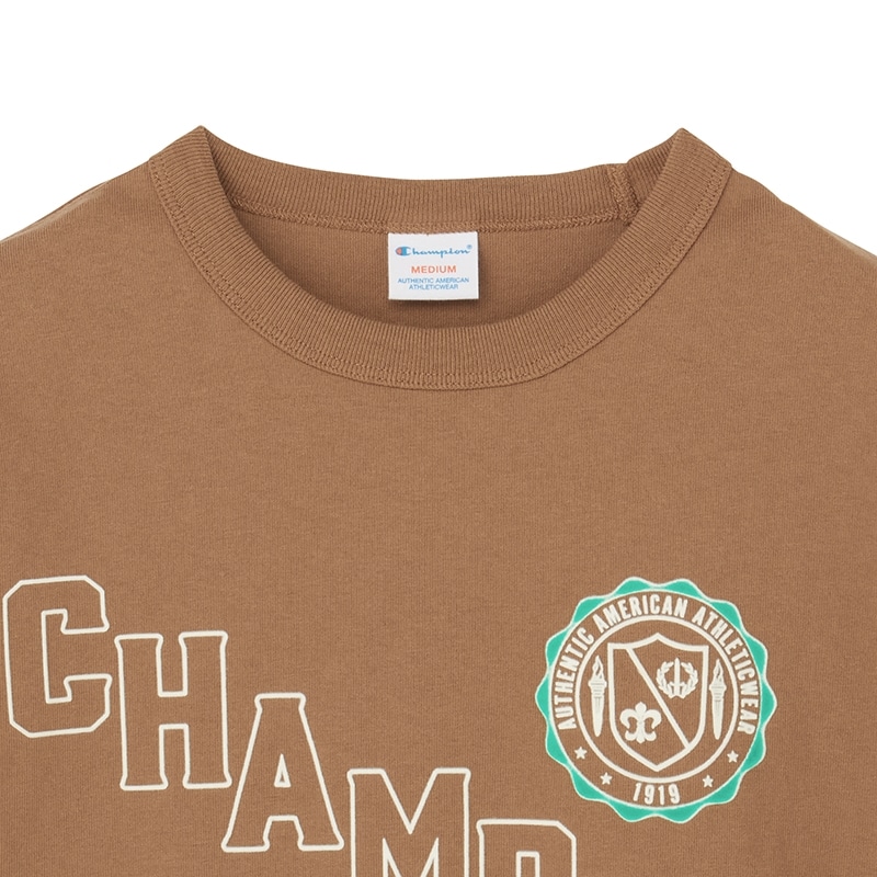 Champion チャンピオン プリントTシャツ(ブラック): 通常| プラザ