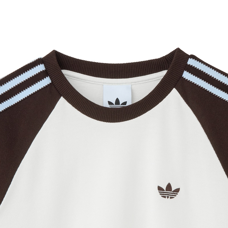 adidas アディダス ブリットコア リンガー 半袖Tシャツ(ホワイト