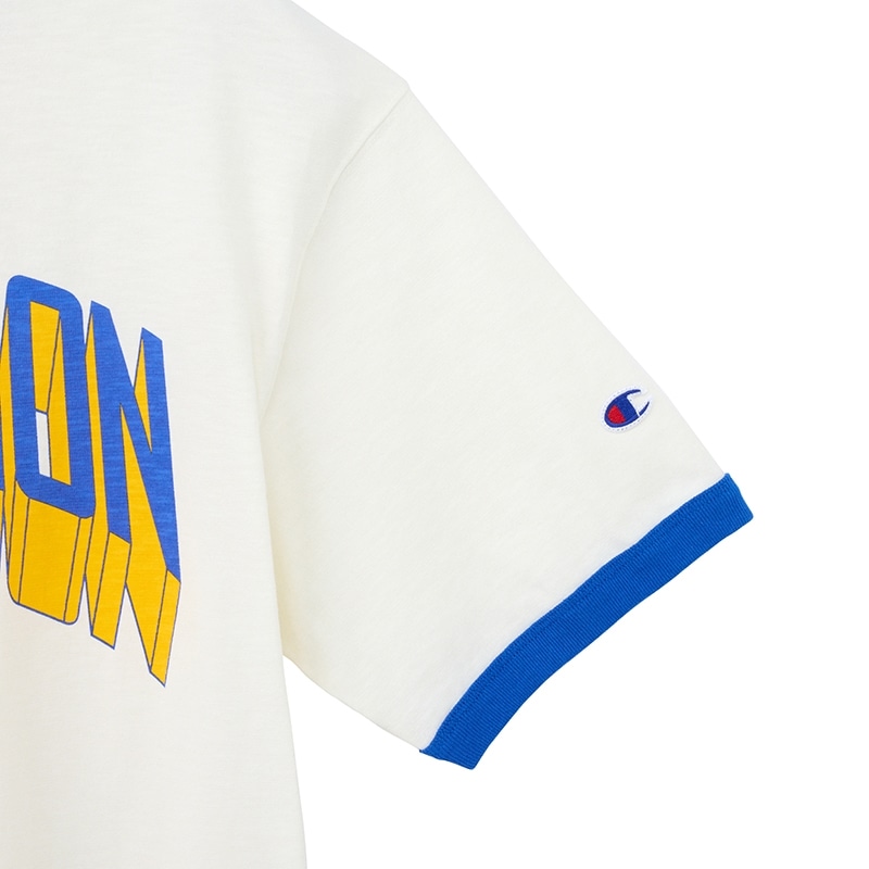 Champion チャンピオン リンガーTシャツ(ホワイト): 通常| プラザ