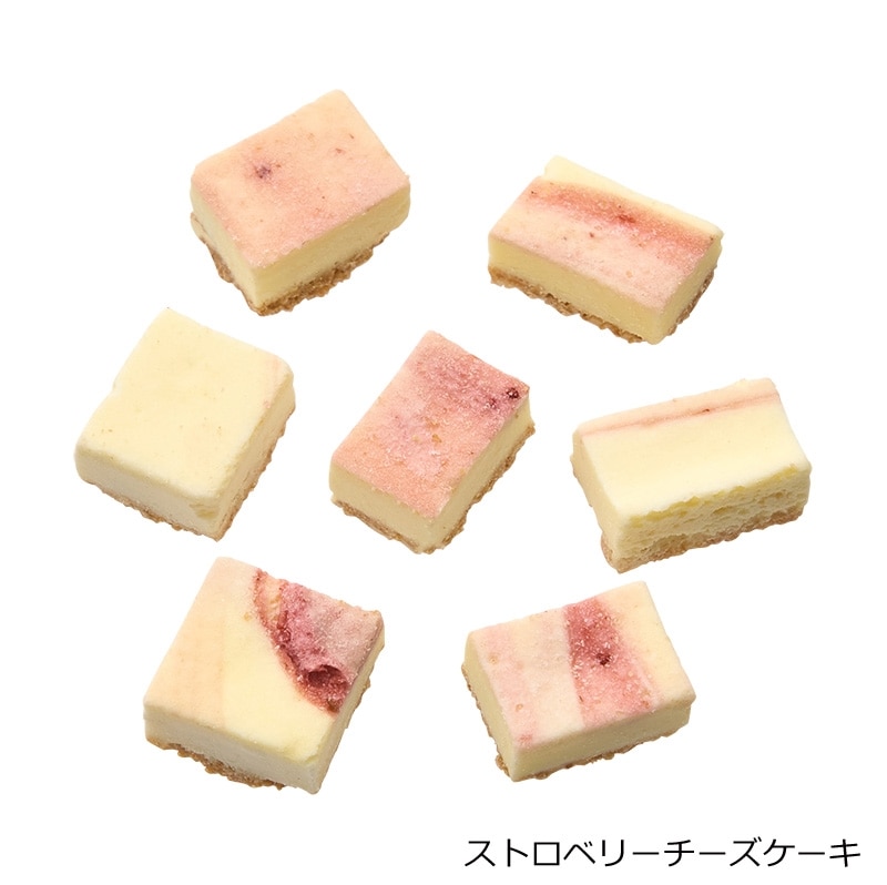 大人気　アウトレットスイーツ　ストロベリーチーズケーキ　たっぷり３パック フリーズ チーズケーキ(チーズケーキ): 通常| プラザオンラインストア