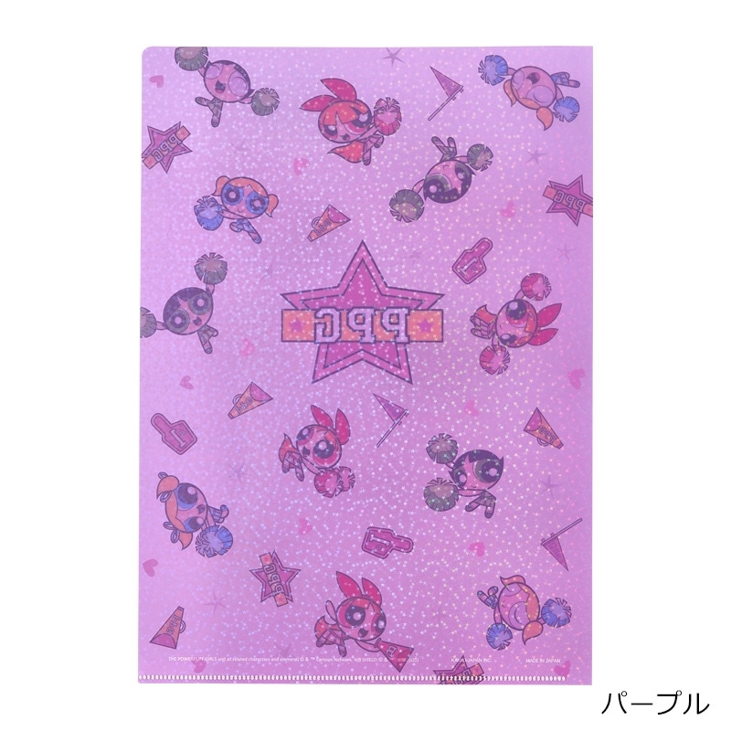 glico×THE POWERPUFF GIRLS クリアファイル2種各16枚 THE POWERPUFF GIRLS パワーパフ ガールズ A4シングルファイル