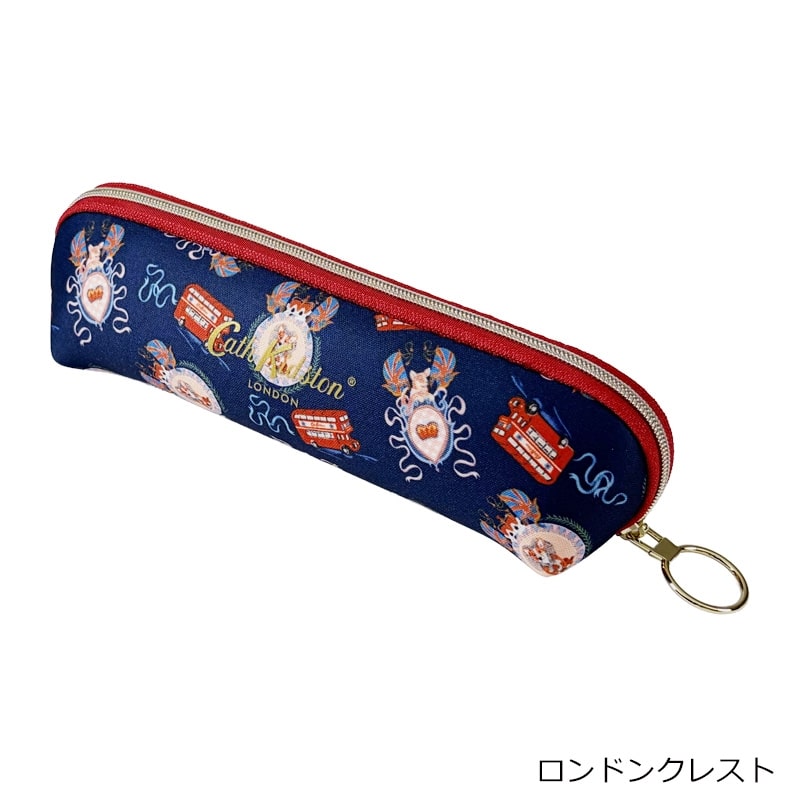 Cath Kidston キャスキッドソン ペンケース(ボタンブロックフローラル