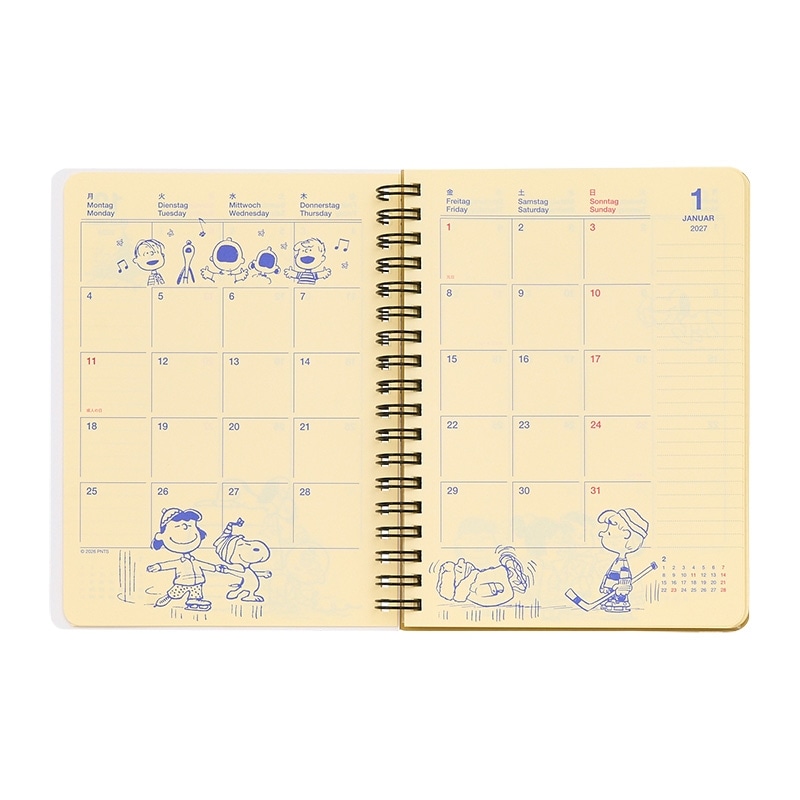 2026年10月始まり】スヌーピー PEANUTS ロルバーン ダイアリー L