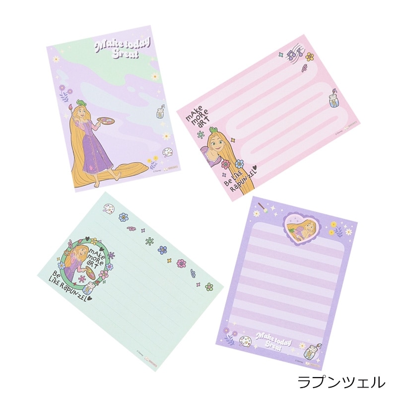 Disney(ディズニー) メモA6 ディズニープリンセス Colorful