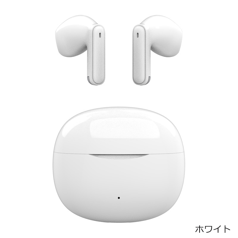 ナガオカ 完全ワイヤレスBluetoothイヤホン(パステルピンク): 通常