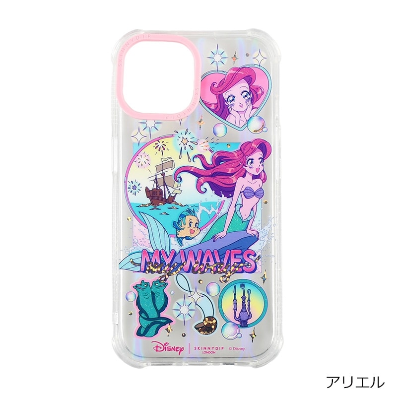 SKINNYDIP スキニーディップ ディズニープリンセス iPhone15用ケース