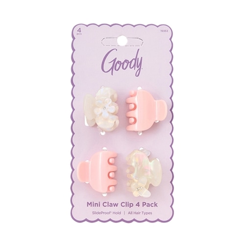goody ミニクロウクリップ 4P(BL): 通常| プラザオンラインストア