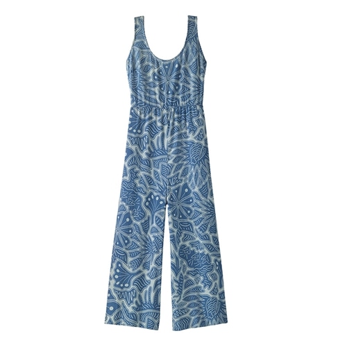 Bees and Flowers: Thermal Blue　S