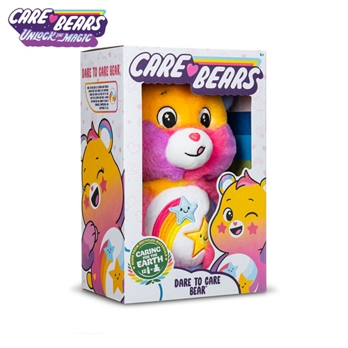 ケアベア ぬいぐるみ DARE TO CARE BEAR/レインボー Care Bears ケアベア ぬいぐるみ デアトゥーケアベア アンロック