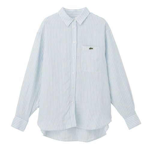 ラコステ　リネンシャツ　ホワイト 楽天市場】LACOSTE ラコステ ボタンダウンシャツ リネンシャツ