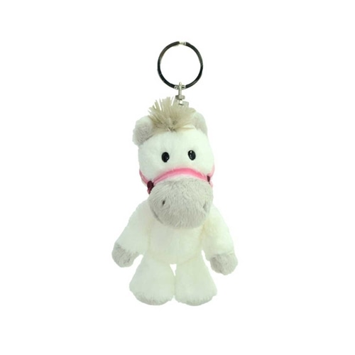 ニキ NICI ぬいぐるみキーリング ウマ(ブラウン): 通常| プラザ