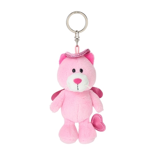 ニキ NICI ぬいぐるみキーリング エンジェル(キャット): 通常| プラザ